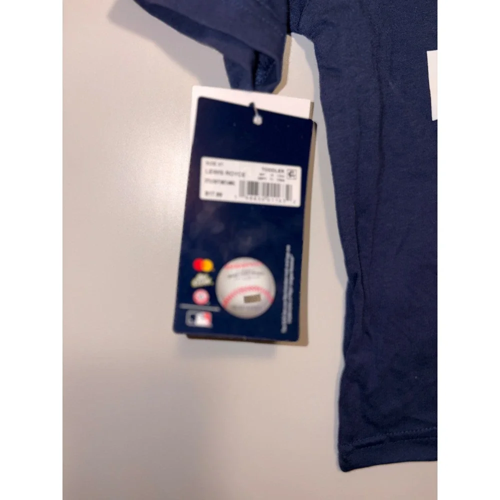 MLB Minnesota Twins Royce Lewis‎ #23 Navy Blue Toddler T-Shirt 3T New